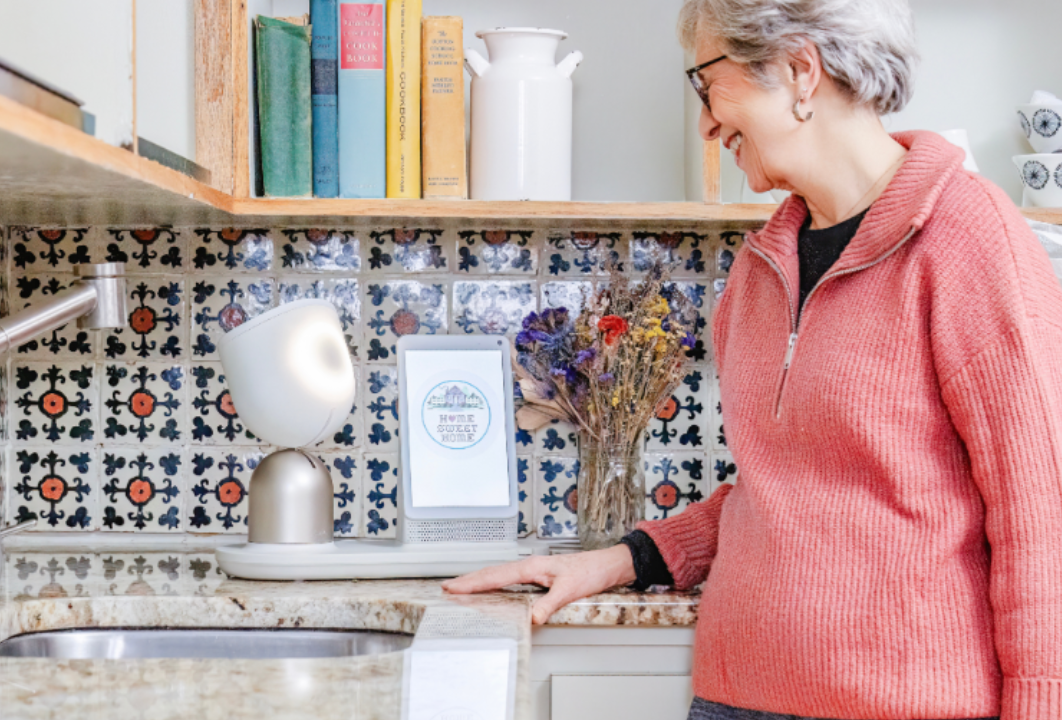 The benefits of an AI-driven social robot for area agencies on aging