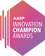 Thanks AARP for choosing Elli•Q for Innovation Award in Social Well-Being Category